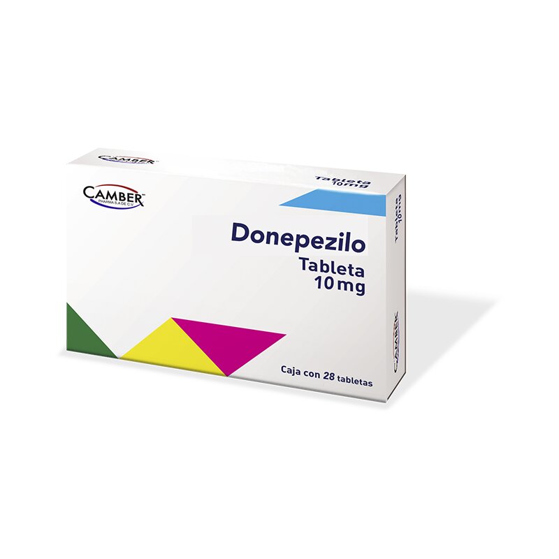 Donepezilo 10 Mg Con 28 Tabletas